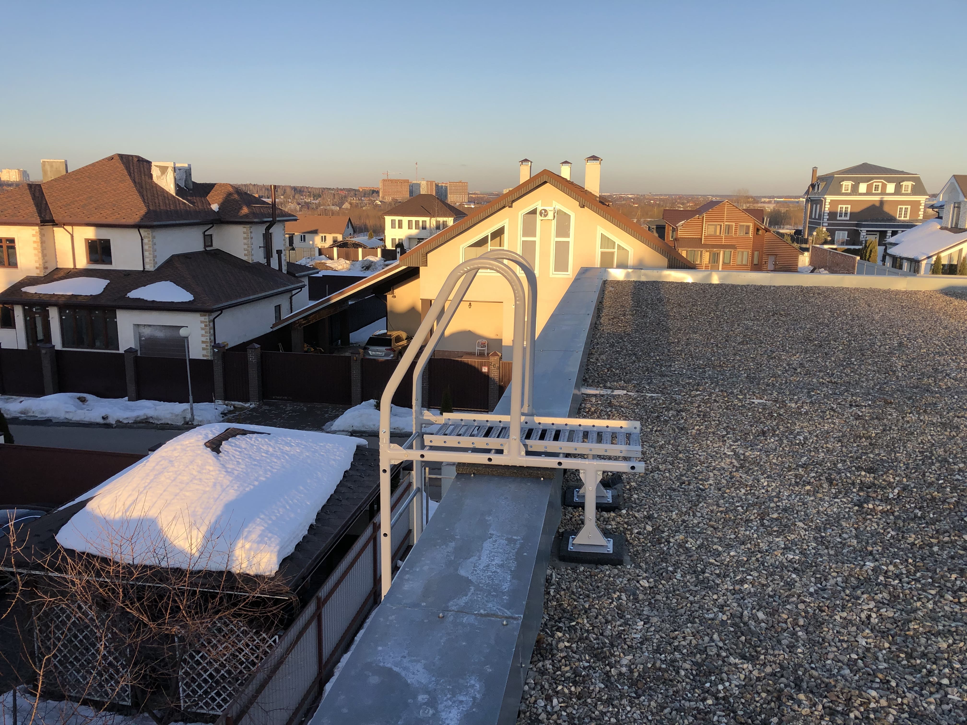 Изготовление фасадных лестниц