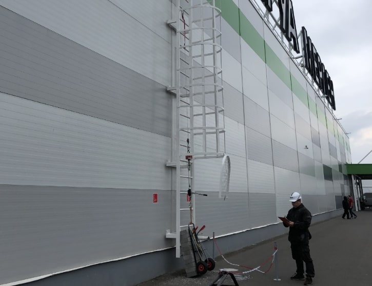 Проверка и испытания пожарных лестниц Москва