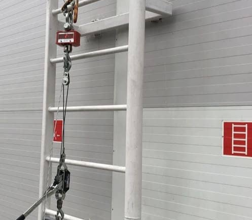 Испытание лестниц П1