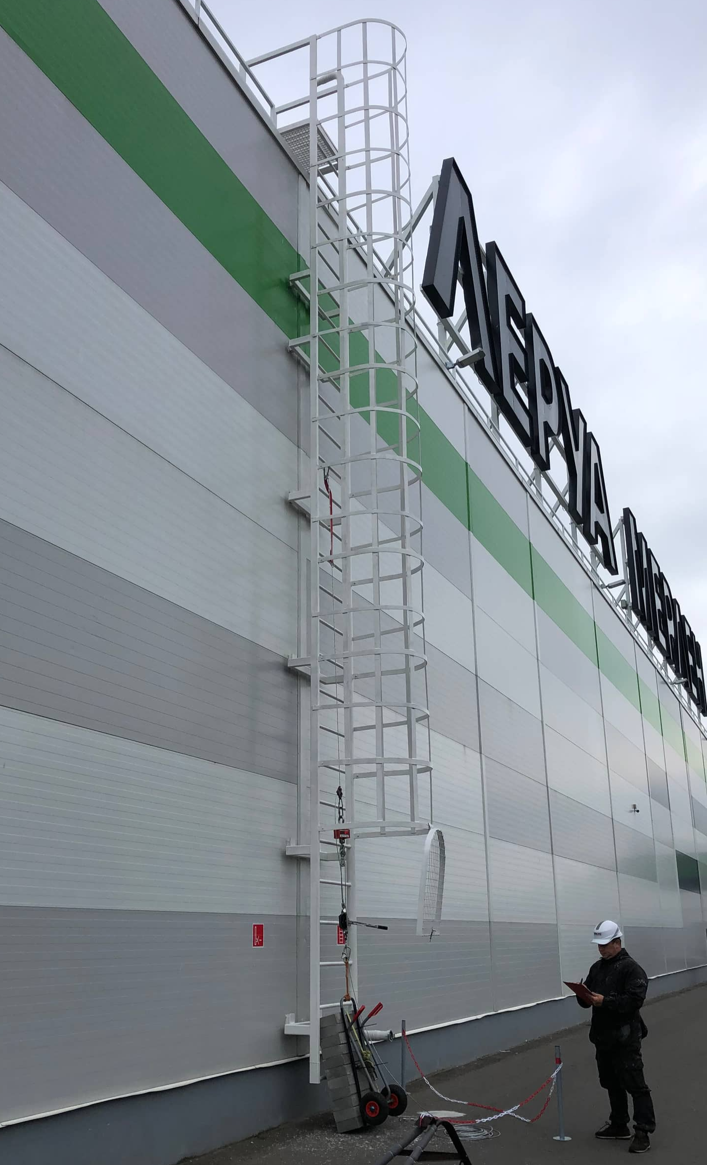 Испытания лестниц п1-2